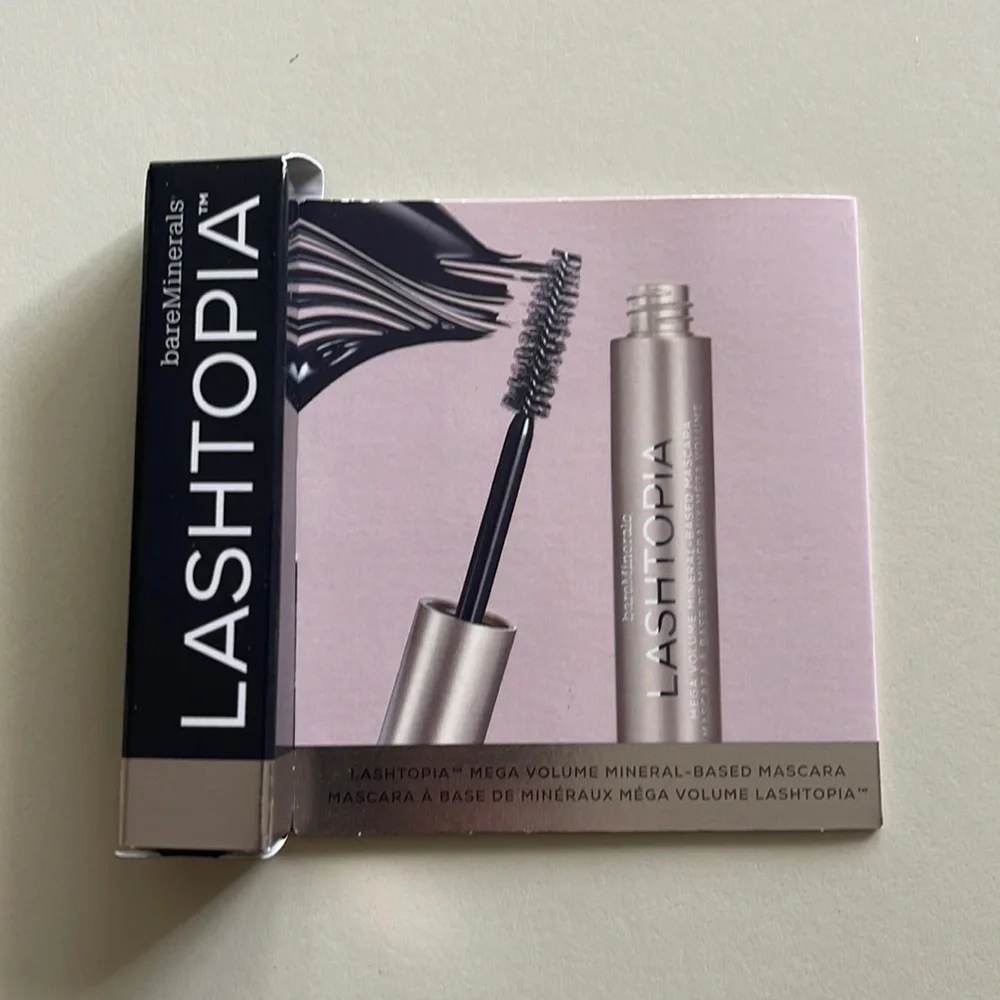 bareMinerals Lashtopia Mascara in Ultimate Black Mini Size 3 ml